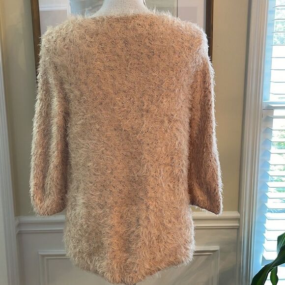 Chico’s Petite Fun Fuzzy Sweater - Picture 5 of 9